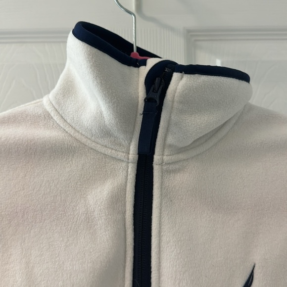 Nautica Light Weight Fleece Jacket Size Small - Picture 6 of 8